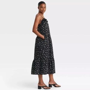 NWT Who What Wear Tossed Buds Dress (XL)